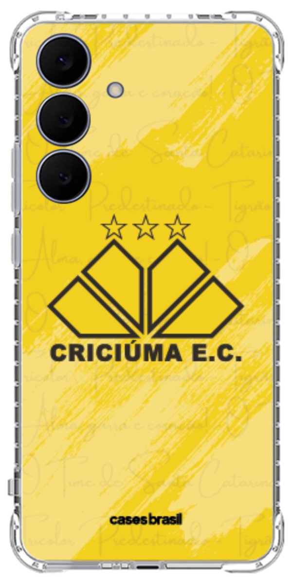 Capinha para Celular Criciúma Estampa Oficial 04