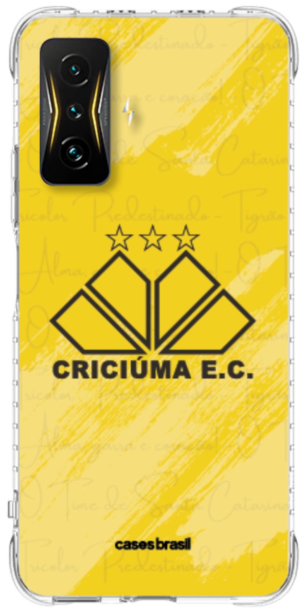 Capinha para Celular Criciúma Estampa Oficial 04