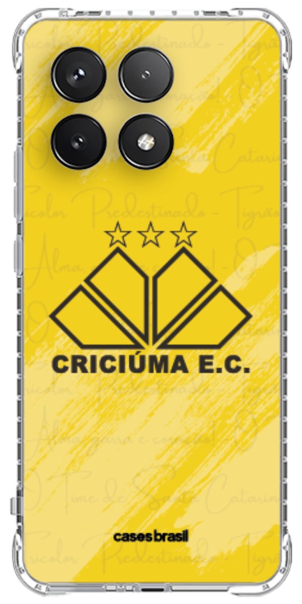 Capinha para Celular Criciúma Estampa Oficial 04