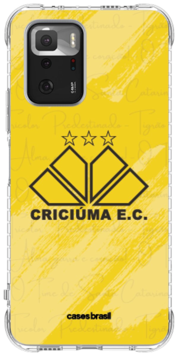 Capinha para Celular Criciúma Estampa Oficial 04