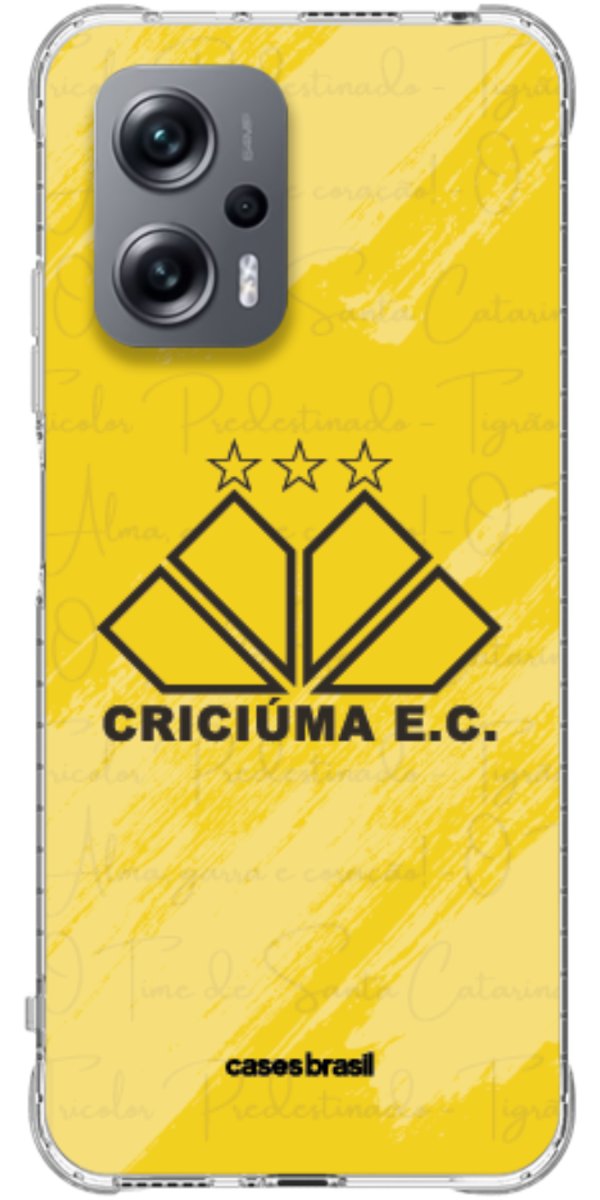 Capinha para Celular Criciúma Estampa Oficial 04