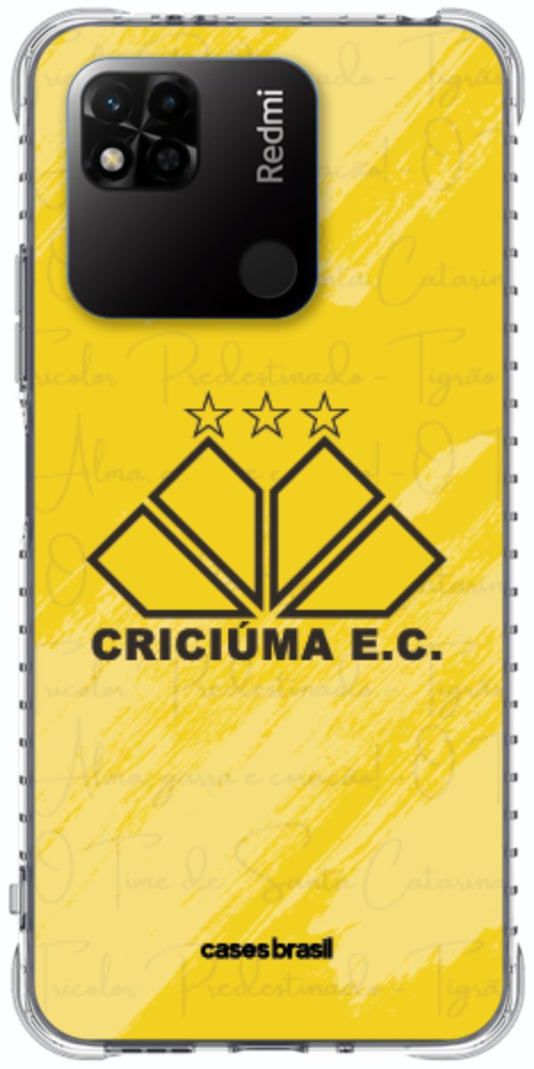 Capinha para Celular Criciúma Estampa Oficial 04