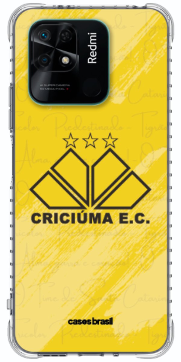 Capinha para Celular Criciúma Estampa Oficial 04