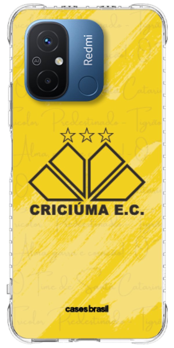 Capinha para Celular Criciúma Estampa Oficial 04