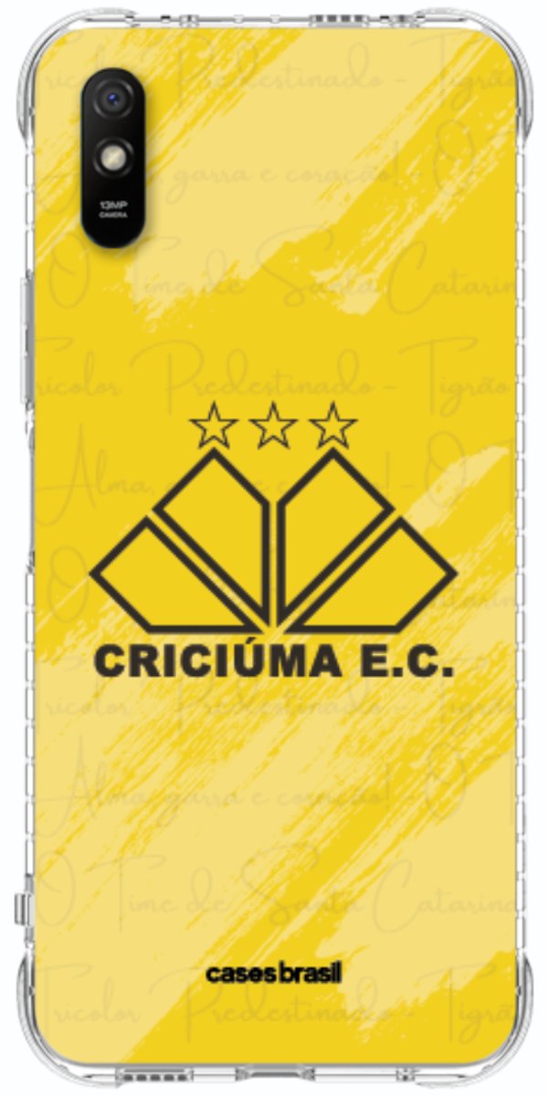 Capinha para Celular Criciúma Estampa Oficial 04