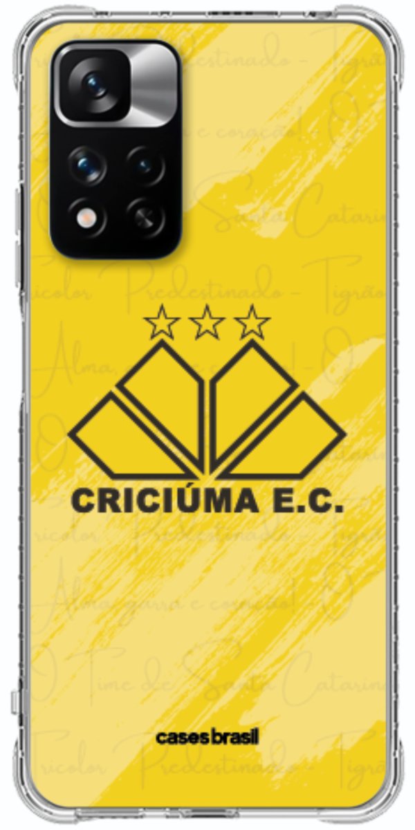 Capinha para Celular Criciúma Estampa Oficial 04