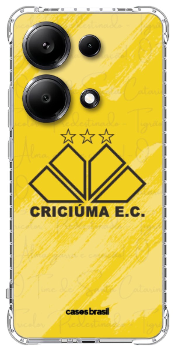 Capinha para Celular Criciúma Estampa Oficial 04