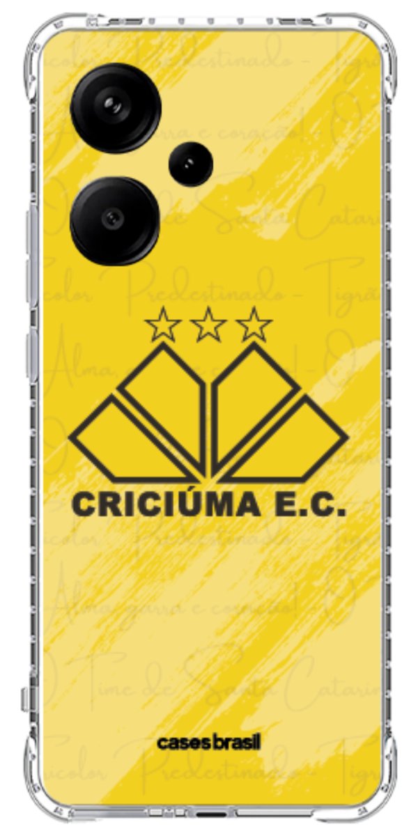 Capinha para Celular Criciúma Estampa Oficial 04