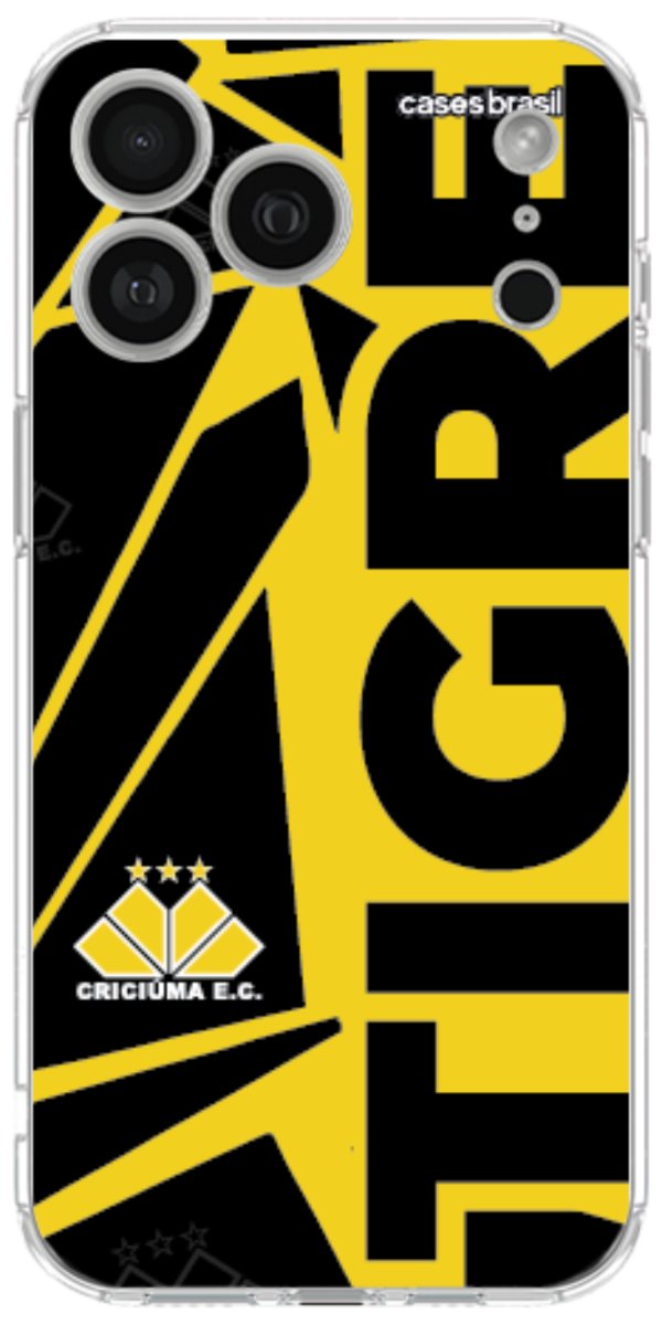 Capinha para Celular Criciúma Estampa Oficial 06