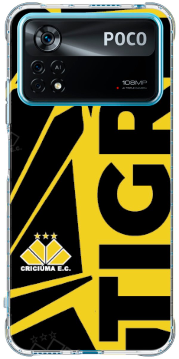Capinha para Celular Criciúma Estampa Oficial 06