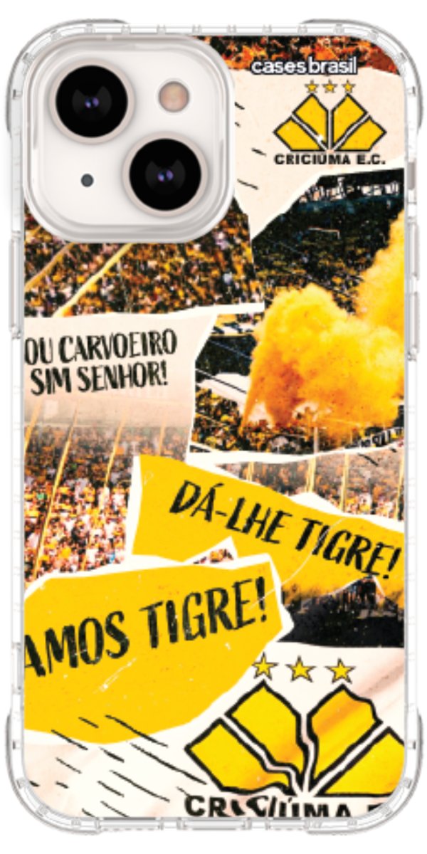Capinha para Celular Criciúma Estampa Oficial 07