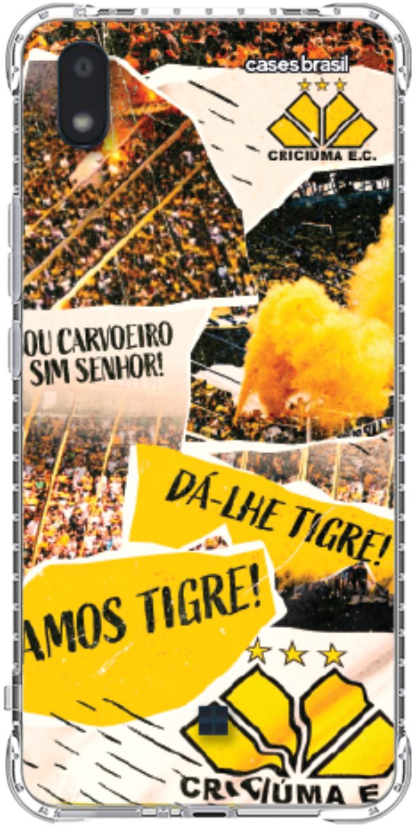 Capinha para Celular Criciúma Estampa Oficial 07