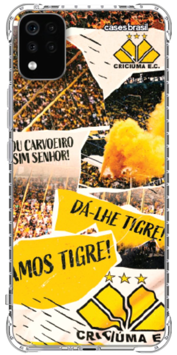 Capinha para Celular Criciúma Estampa Oficial 07