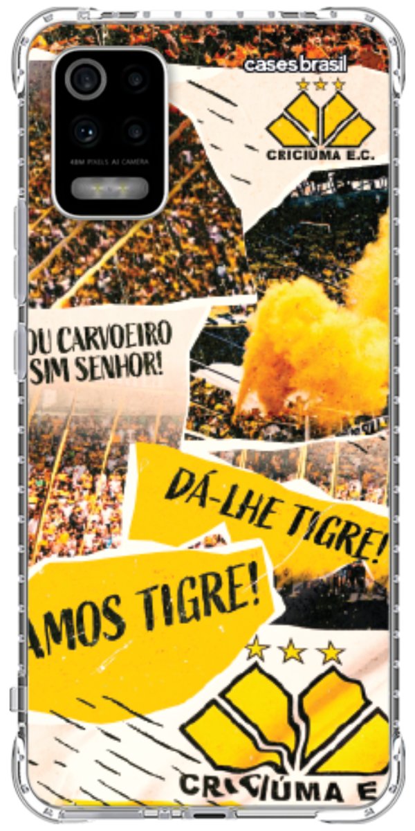 Capinha para Celular Criciúma Estampa Oficial 07