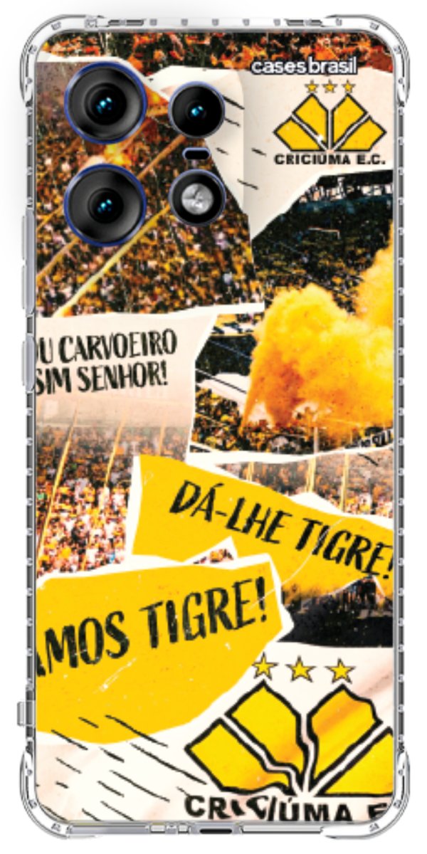Capinha para Celular Criciúma Estampa Oficial 07