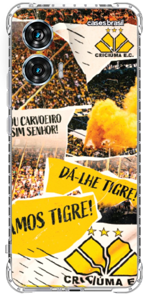Capinha para Celular Criciúma Estampa Oficial 07