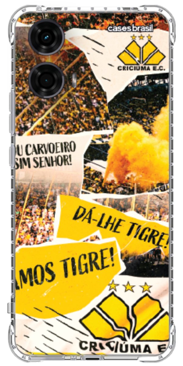 Capinha para Celular Criciúma Estampa Oficial 07