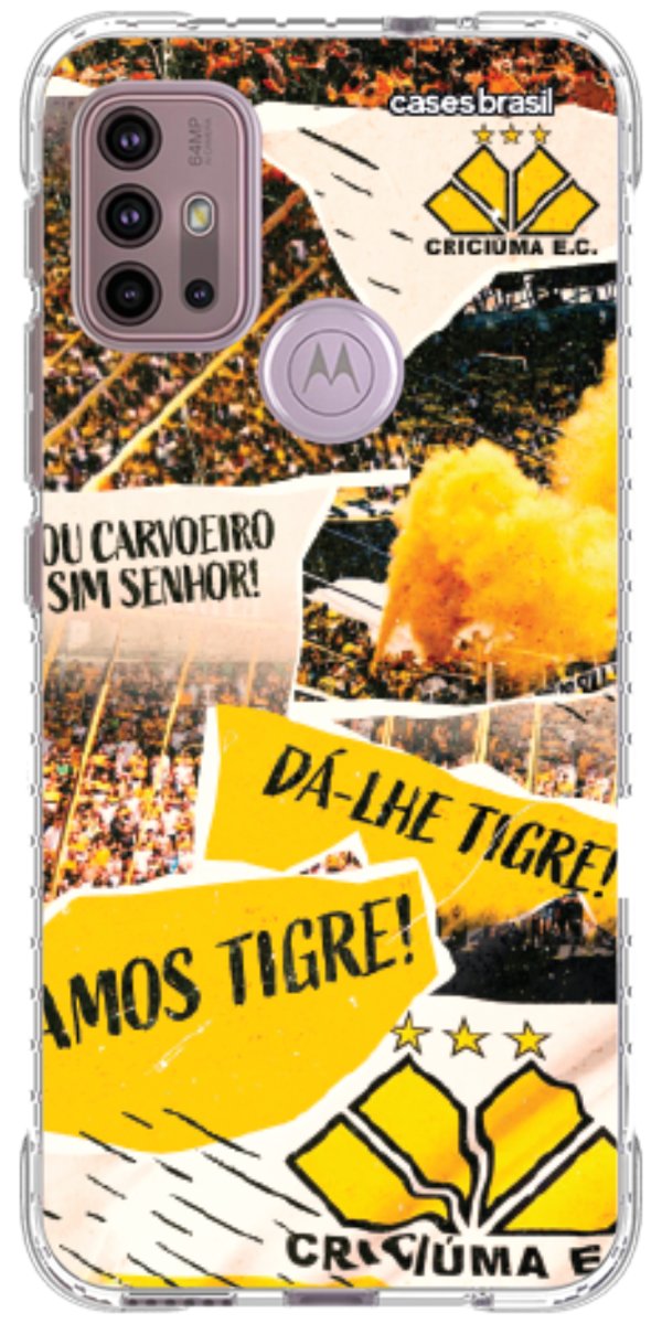 Capinha para Celular Criciúma Estampa Oficial 07