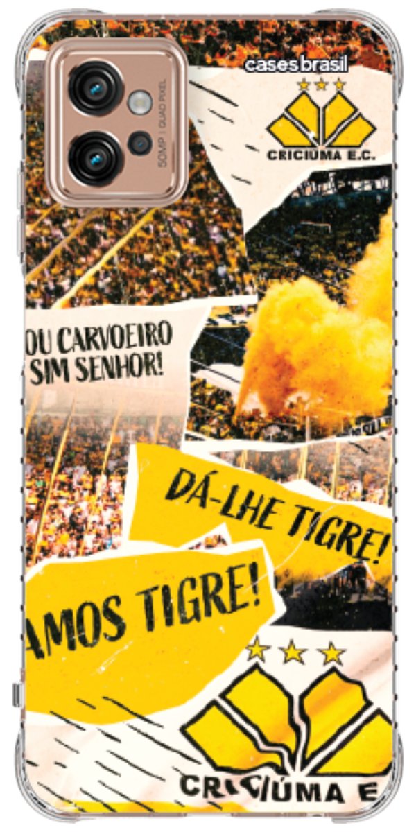 Capinha para Celular Criciúma Estampa Oficial 07