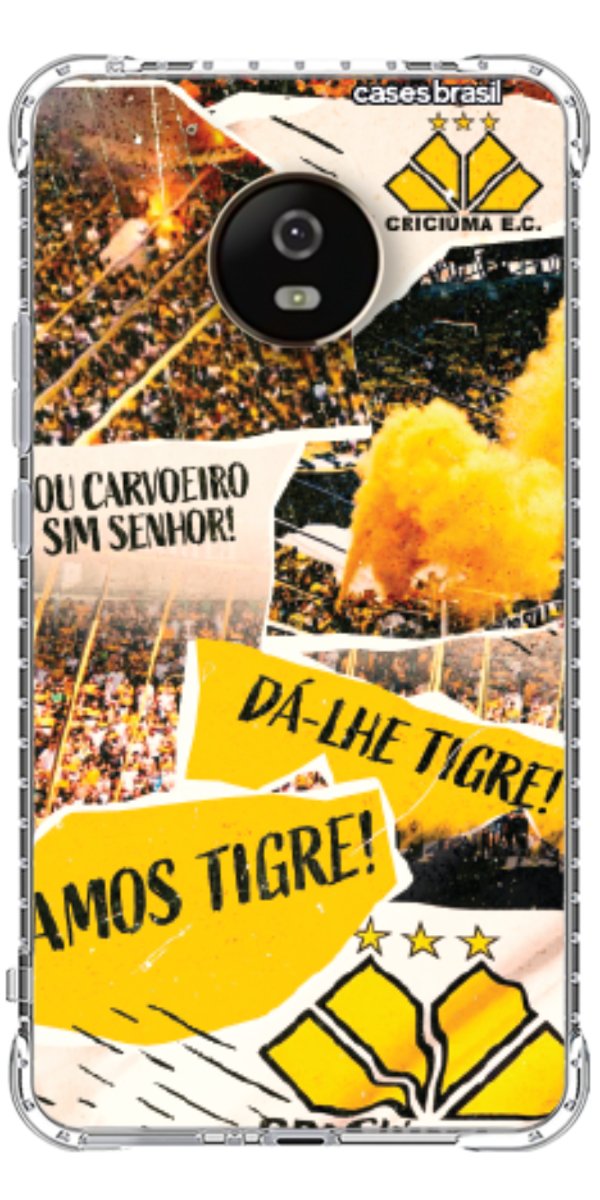 Capinha para Celular Criciúma Estampa Oficial 07