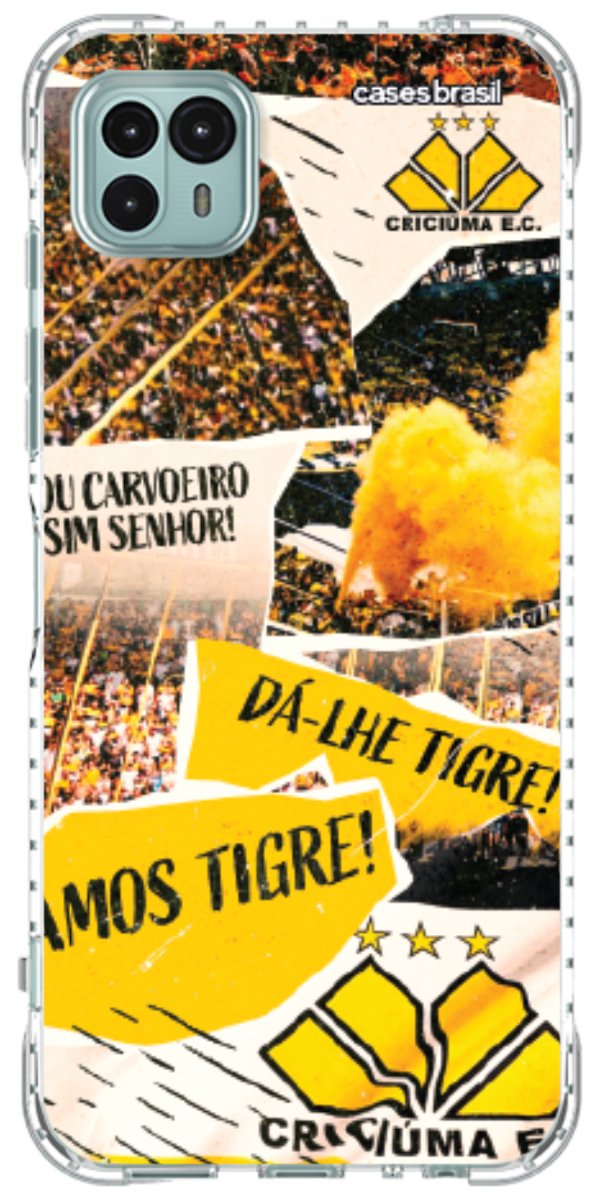 Capinha para Celular Criciúma Estampa Oficial 07