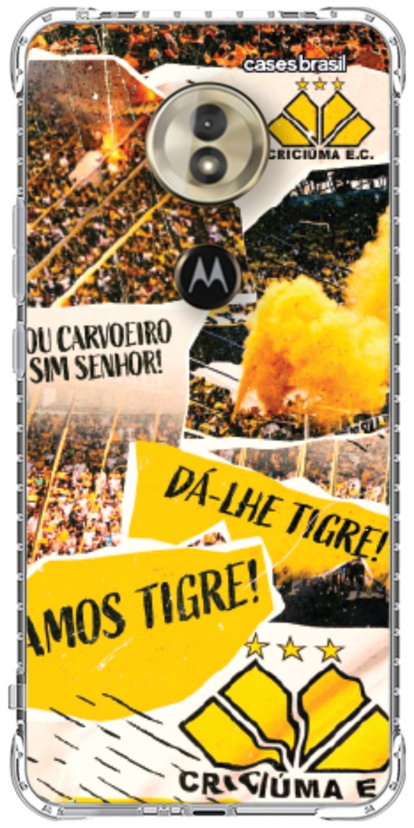 Capinha para Celular Criciúma Estampa Oficial 07