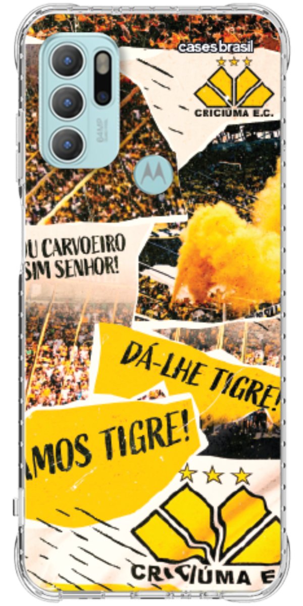 Capinha para Celular Criciúma Estampa Oficial 07