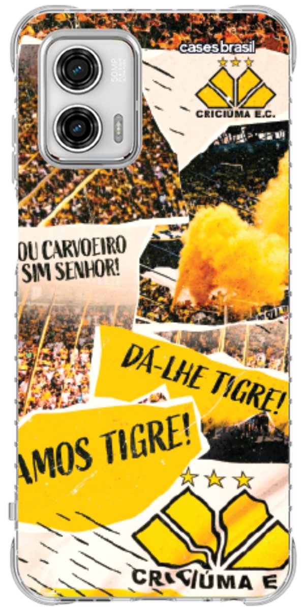 Capinha para Celular Criciúma Estampa Oficial 07