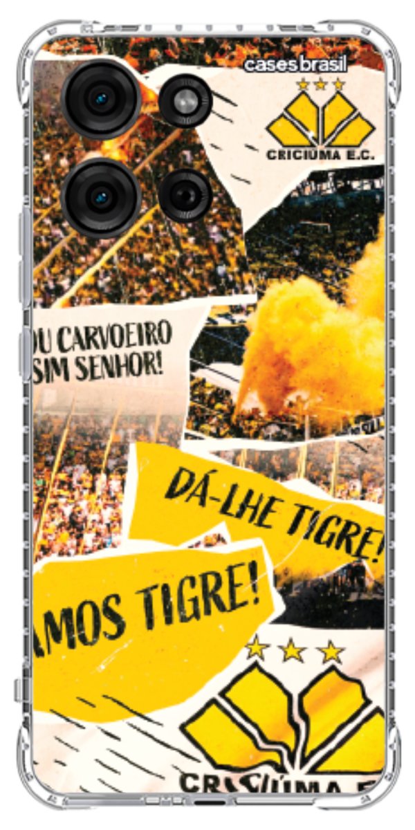 Capinha para Celular Criciúma Estampa Oficial 07