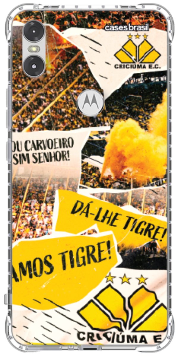Capinha para Celular Criciúma Estampa Oficial 07