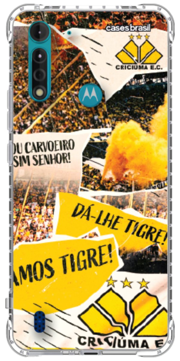 Capinha para Celular Criciúma Estampa Oficial 07