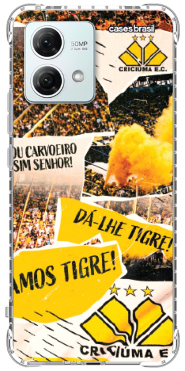 Capinha para Celular Criciúma Estampa Oficial 07