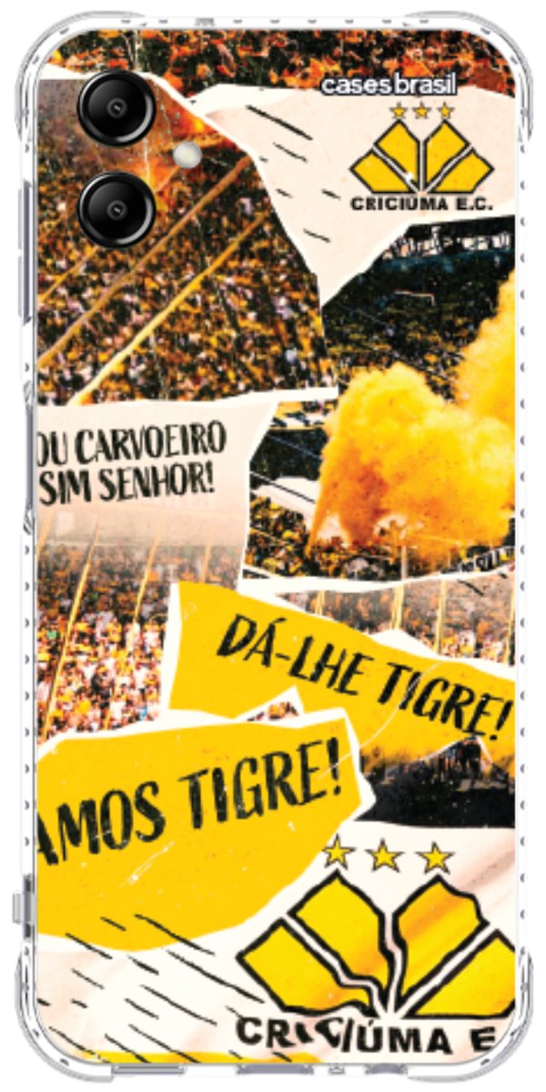 Capinha para Celular Criciúma Estampa Oficial 07