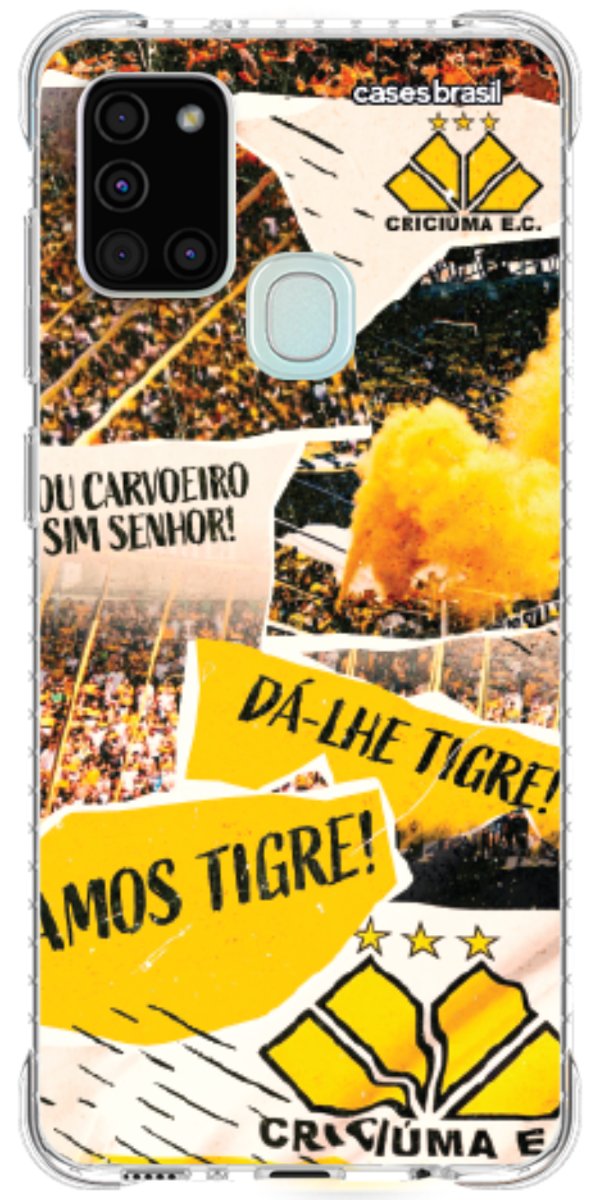 Capinha para Celular Criciúma Estampa Oficial 07