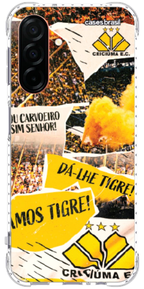 Capinha para Celular Criciúma Estampa Oficial 07