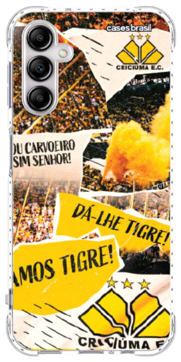 Capinha para Celular Criciúma Estampa Oficial 07