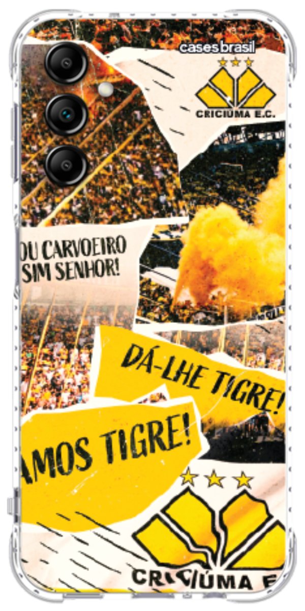 Capinha para Celular Criciúma Estampa Oficial 07