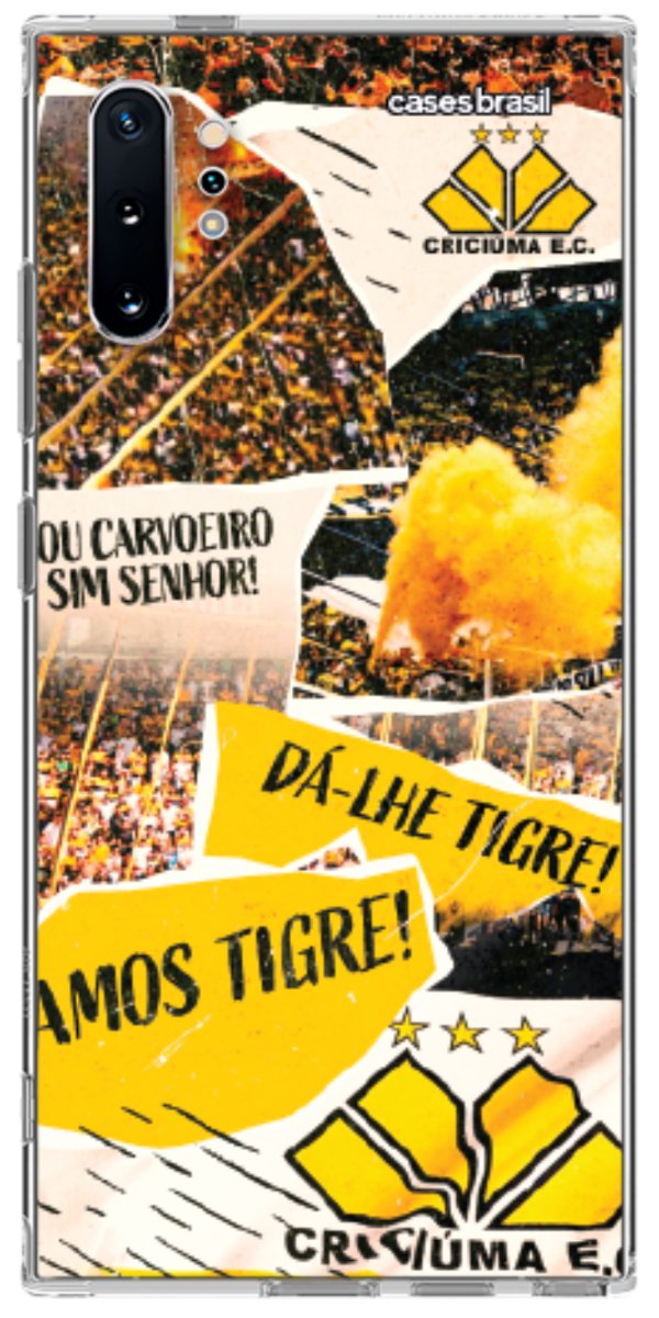 Capinha para Celular Criciúma Estampa Oficial 07