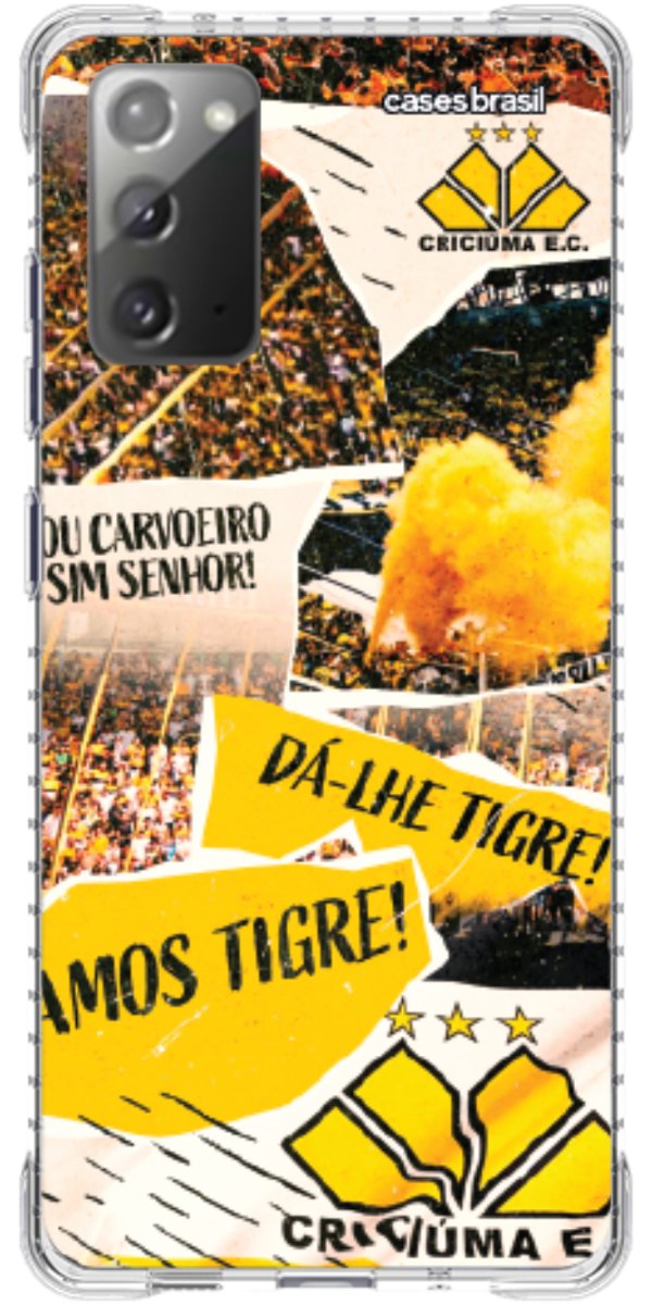 Capinha para Celular Criciúma Estampa Oficial 07