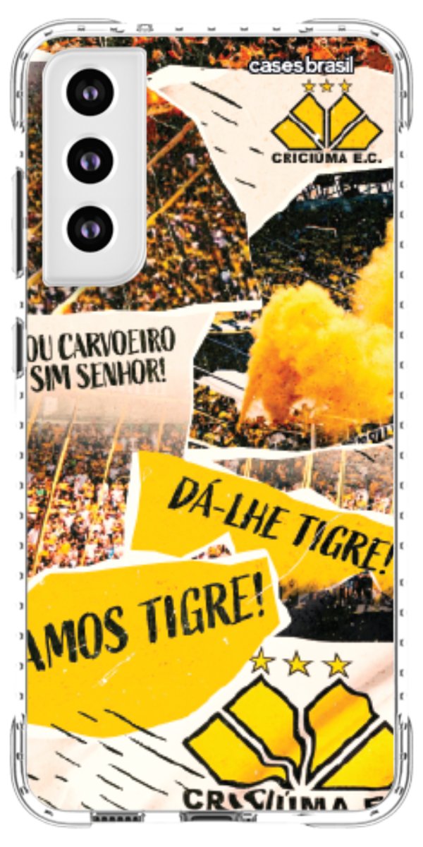 Capinha para Celular Criciúma Estampa Oficial 07
