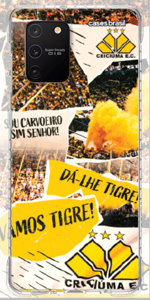 Capinha para Celular Criciúma Estampa Oficial 07