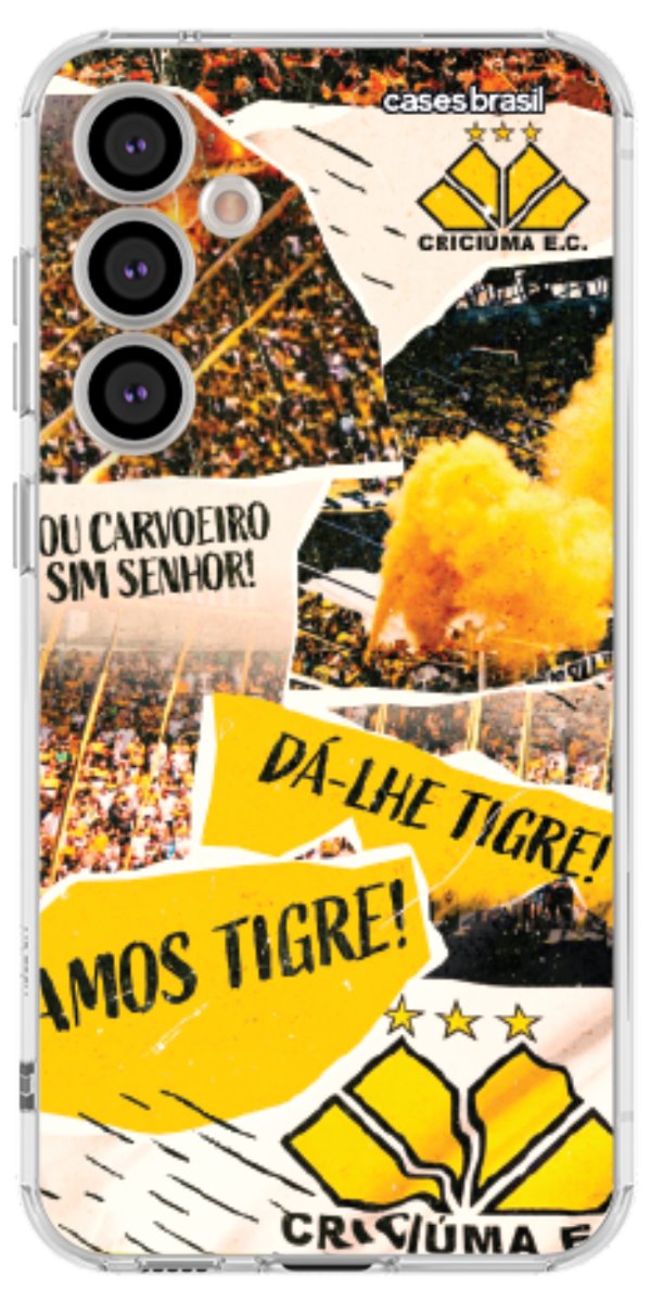 Capinha para Celular Criciúma Estampa Oficial 07