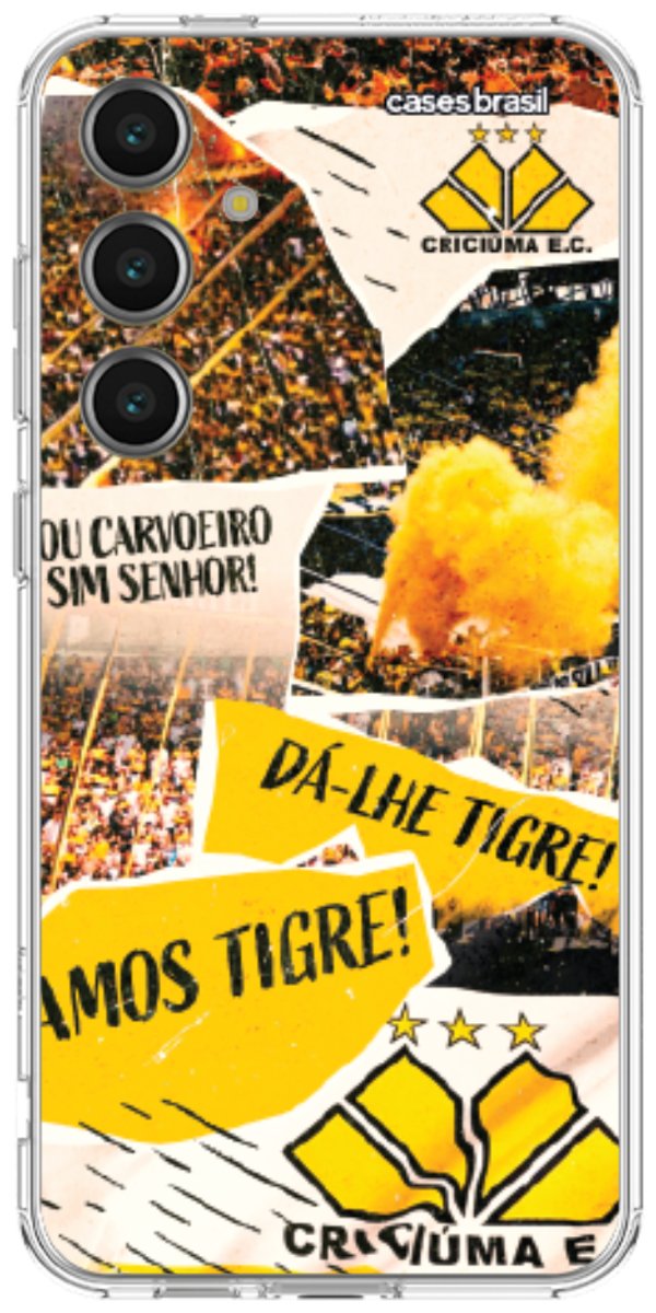 Capinha para Celular Criciúma Estampa Oficial 07