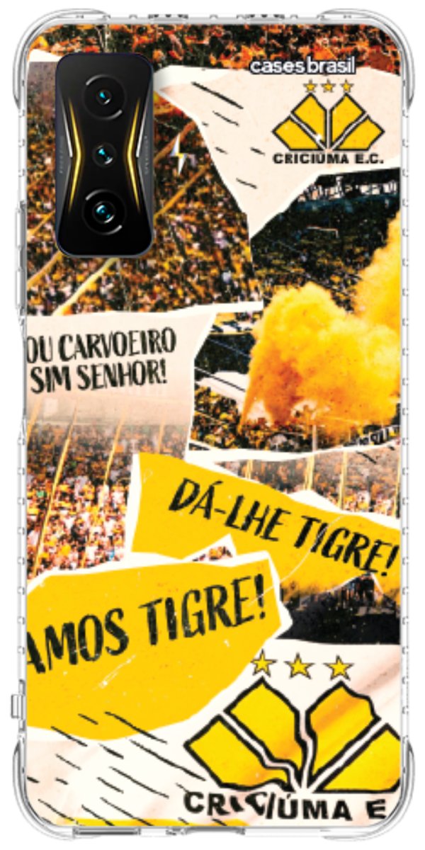 Capinha para Celular Criciúma Estampa Oficial 07