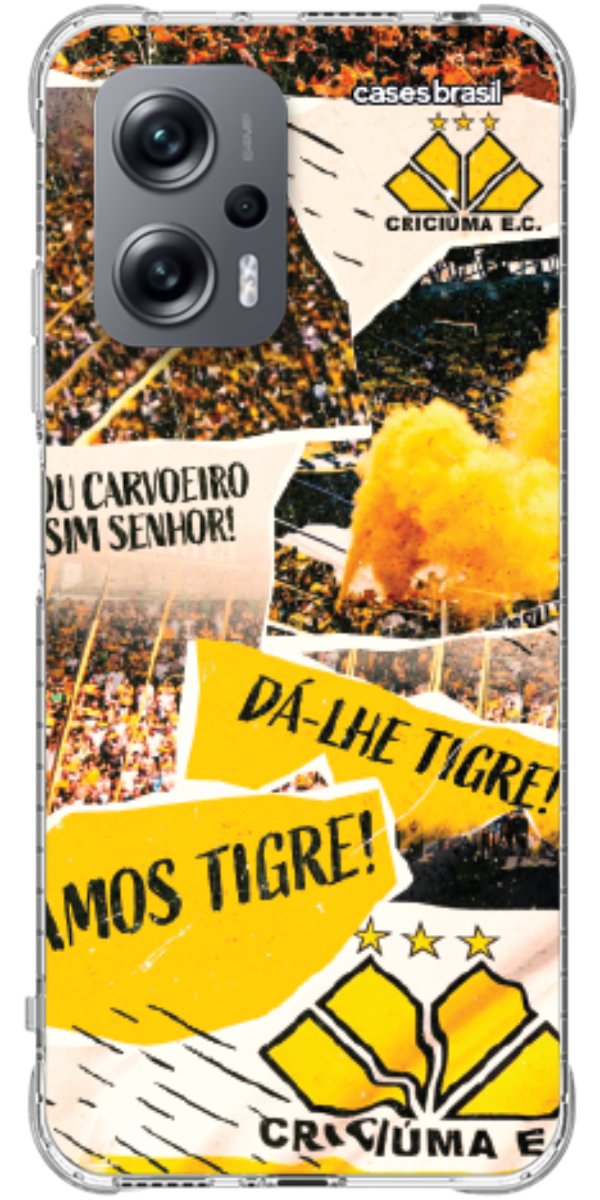 Capinha para Celular Criciúma Estampa Oficial 07