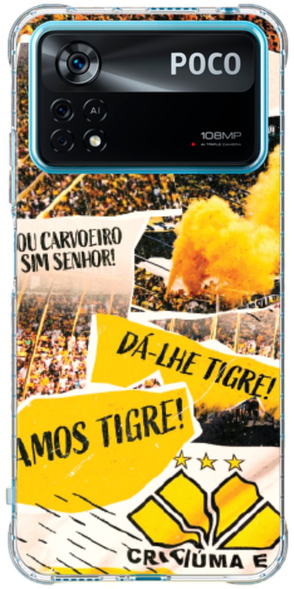 Capinha para Celular Criciúma Estampa Oficial 07