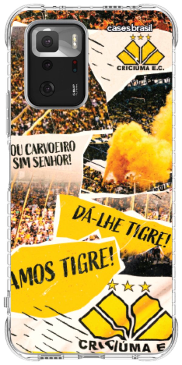 Capinha para Celular Criciúma Estampa Oficial 07