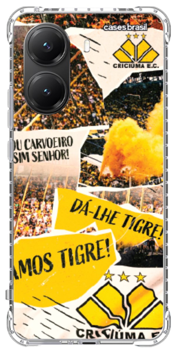 Capinha para Celular Criciúma Estampa Oficial 07