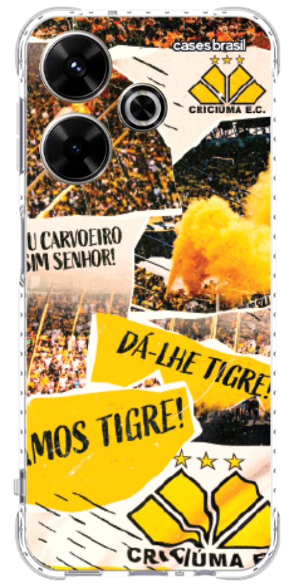 Capinha para Celular Criciúma Estampa Oficial 07