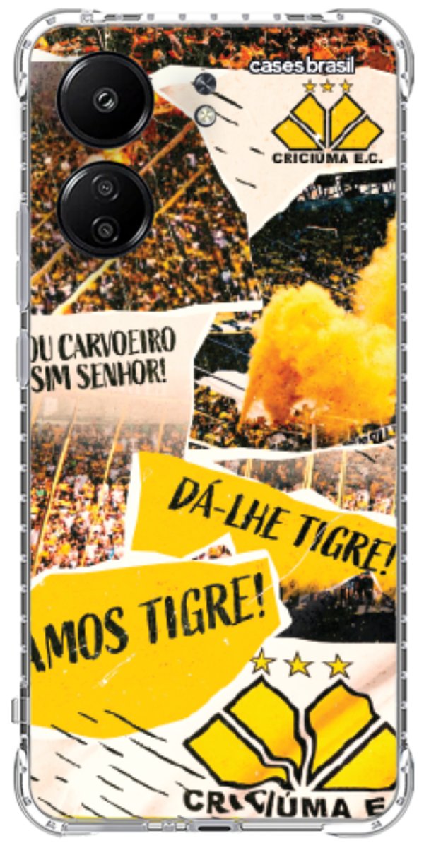 Capinha para Celular Criciúma Estampa Oficial 07